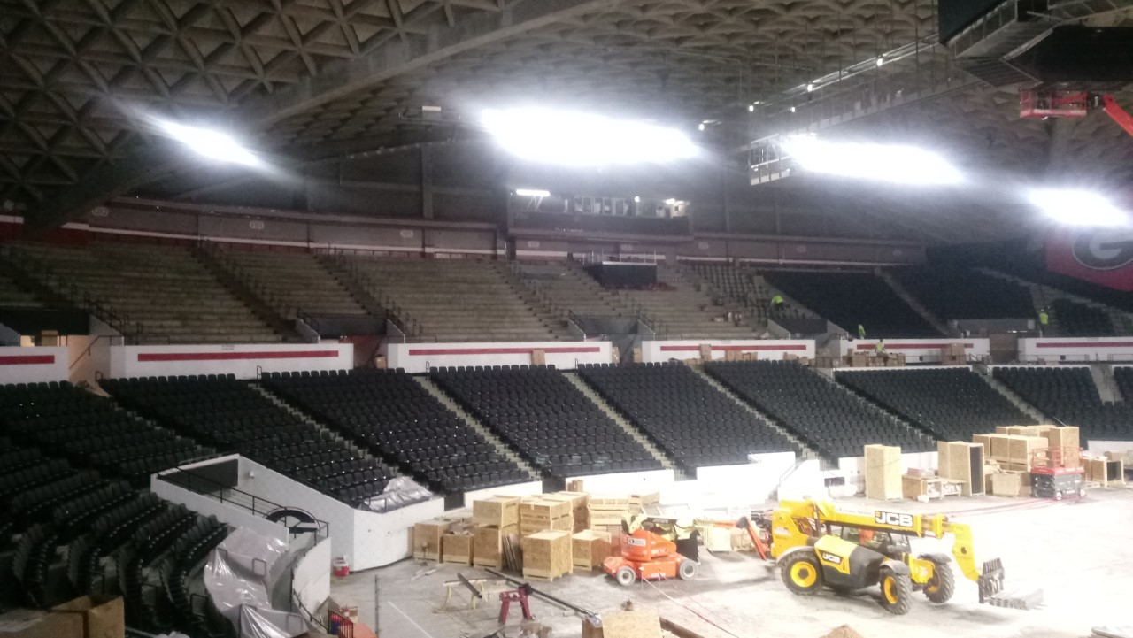 Stegeman Coliseum Interactive Seating Chart