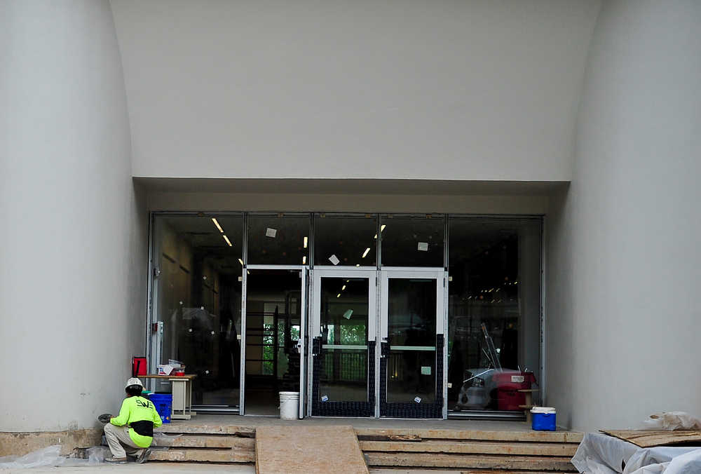 Renovation of front entrance