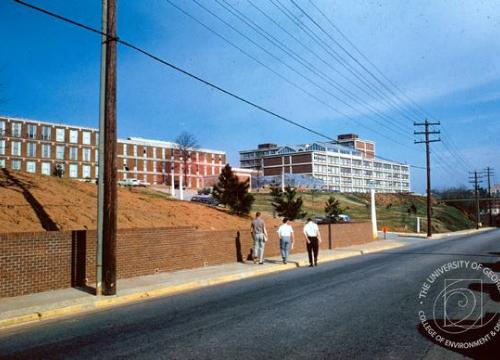 Biological Sciences to the right in background