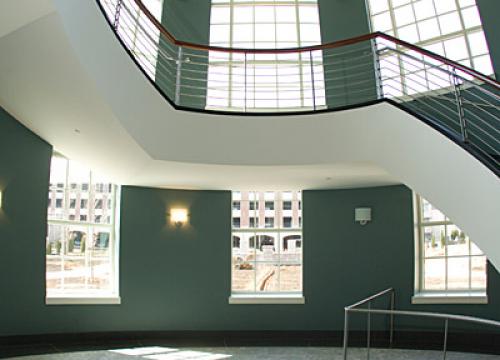 Coverdell Center - Spiral Staircase